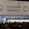 Các đại biểu tại Hội nghị Liên hợp quốc về biến đổi khí hậu năm 2018 (COP24) ở thành phố Katowice, Ba Lan, ngày 4/12/2018. (Nguồn: THX/TTXVN) 