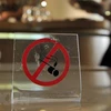 Biển báo cấm hút thuốc. (Nguồn: AFP/TTXVN) 