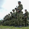 Binh sỹ Colombia. (Nguồn: AFP/TTXVN) 