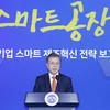 Tổng thống Hàn Quốc Moon Jae-in. (Nguồn: Yonhap/TTXVN) 