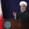 Tổng thống Iran Hassan Rouhani (giữa). (Nguồn: AFP/TTXVN) 