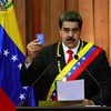 Tổng thống Venezuela Nicolas Maduro tại lễ tuyên thệ nhậm chức ở Caracas, Venezuela ngày 10/1. (Nguồn: THX/TTXVN) 