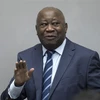 Cựu Tổng thống Cote Laurent Gbagbo tới phòng xét xử của Tòa án Hình sự quốc tế ở La Haye (Hà Lan) ngày 15/1/2019. (Nguồn: AFP/TTXVN) 