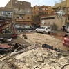 Hiện trường một vụ tấn công tại Benghazi, Libya. (Nguồn: AFP/TTXVN) 