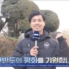 Công Phượng xuất hiện trên MBC, dự báo thời tiết thượng đỉnh Mỹ-Triều