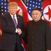 Hình ảnh đầu tiên khi hai nhà lãnh đạo Mỹ-Triều gặp nhau tại Metropole