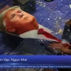 Ông Trump sẽ được tặng bức chân dung do họa sỹ Việt vẽ bằng ngón tay