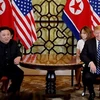 Tổng thống Donald Trump và nhà lãnh đạo Triều Tiên Kim Jong-un. (Nguồn: TTXVN) 
