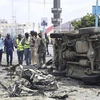 Hiện trường một vụ nổ ở Somalia. (Nguồn: The Independent) 