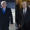 Công tố viên đặc biệt Robert Mueller (phải) và Tổng thống Mỹ Donald Trump tại Washington DC. (Nguồn: AFP/TTXVN) 