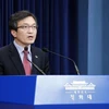 Người phát ngôn Phủ Tổng thống Hàn Quốc Kim Eui-kyeom.(Nguồn: Yonhap) 