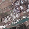Hình ảnh vệ tinh chụp cơ sở hạt nhân Yongbyon, cách thủ đô Bình Nhưỡng của Triều Tiên 100km về phía Bắc. (Nguồn: EPA/TTXVN) 