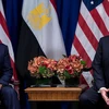 Tổng thống Mỹ Donald Trump và người đồng cấp Ai Cập Abdel Fattah El-Sisi. (Nguồn: AFP/Getty Images) 