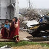Nhiều ngôi nhà bị phá hủy sau khi bão Fani quét qua Puri, miền đông Ấn Độ ngày 4/5. (Nguồn: AFP/TTXVN) 