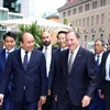 Hình ảnh Thủ tướng dự diễn đàn Doanh nghiệp Việt Nam-Thụy Điển