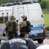 Cảnh sát có mặt tại hiện trường. (Nguồn: wiadomosci.gazeta.pl)