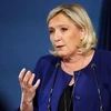 Lãnh đạo đảng cực hữu Mặt trận Quốc gia (RN) của Pháp Marine Le Pen. (Nguồn: AFP/TTXVN) 