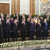 Các nhà lãnh đạo tham dự Hội nghị thượng đỉnh lần thứ 5 CICA diễn ra ở thủ đô Dushanbe ,Tajikistan, ngày 15/6. (Nguồn: AFP/TTXVN) 