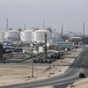 Cơ sở sản xuất khí hóa lỏng và khí tự nhiên hóa lỏng của Qatar ở Ras Laffan, cách thủ đô Doha khoảng 80km về phía Bắc. (Nguồn: AFP/TTXVN) 