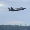 Máy bay F-35 Lightning II của Mỹ cất cánh từ căn cứ không quân Tyndall ở Florida, ngày 16/9/2016. (Nguồn: AFP/TTXVN) 