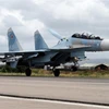 Các máy bay Nga phải cất cánh để chặn không cho máy bay nước ngoài xâm phạm không phận Nga. (Nguồn: AFP/TTXVN) 