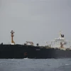 Tàu chở dầu Grace 1 trên vùng biển ngoài khơi Gibraltar ngày 6/7/2019. (Nguồn: AFP/TTXVN) 