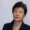 Cựu Tổng thống Hàn Quốc Park Geun-hye tới tòa án ở Seoul, Hàn Quốc. (Nguồn: Yonhap/TTXVN) 