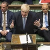 Tân Thủ tướng Anh Boris Johnson phát biểu tại cuộc họp Hạ viện ở thủ đô London ngày 25/7/2019. (Nguồn: THX/TTXVN) 