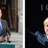 Thủ tướng Ireland Leo Varadkar và người đồng cấp Anh Boris Johnson. (Nguồn: irishtimes.com) 