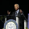 Ứng viên tranh cử Tổng thống Mỹ của đảng Dân chủ, cựu Phó Tổng thống Mỹ Joe Biden tại một diễn đàn ở Detroit, Michigan ngày 24/7/2019. (Nguồn: AFP/TTXVN) 