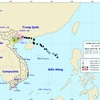 Đường đi của cơn bão số 3. (Nguồn: nchmf.gov.vn) 