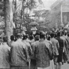Công nhân Hàn Quốc bị cưỡng bức lao động trong thời gian phát xít Nhật Bản đô hộ bán đảo Triều Tiên (1910-1945). (Nguồn: Yonhap/TTXVN) 