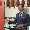 Đại sứ Việt Nam Trần Thành Công phát biểu tại lễ kỷ niệm. (Ảnh: Anh Tuấn/TTXVN) 