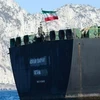 Tàu chở dầu Adrian Darya tại khu vực ngoài khơi Gibraltar ngày 18/8. (Nguồn: IRNA/TTXVN) 