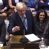 Thủ tướng Anh Boris Johnson phát biểu trong phiên họp của Hạ viện tại London ngày 9/9/2019. (Nguồn: AFP/TTXVN) 