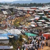 Người di cư Rohingya tại trại tị nạn Kutupalong, ở Ukhia, Bangladesh. (Nguồn: AFP/TTXVN) 