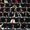 Toàn cảnh phiên bỏ phiếu của Nghị viện châu Âu về lập trường của Liên minh châu Âu đối với Thỏa thuận Brexit, tại Strasbourg, Đông Bắc Pháp ngày 18/9/2019. (Nguồn: AFP/TTXVN) 
