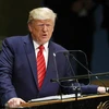 Tổng thống Mỹ Donald Trump phát biểu tại phiên họp của Đại hội đồng Liên hợp quốc ở New York, Mỹ, ngày 24/9/2019. (Nguồn: THX/TTXVN) 