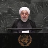 Tổng thống Iran Hassan Rouhani phát biểu tại Khóa họp 74 Đại hội đồng Liên hợp quốc ở New York (Mỹ) ngày 25/9/2019. (Nguồn: THX/TTXVN) 