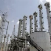 Toàn cảnh nhà máy hạt nhân nước nặng Arak của Iran nằm cách thủ đô Tehran khoảng 320km về phía Nam ngày 26/8/2006. (Nguồn: AFP/TTXVN) 