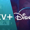 Apple và Disney hướng tới cạnh tranh trực tiếp với 'người tiên phong' Netflix. (Nguồn: medium.com) 