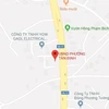 Khu vực xảy ra vụ tai nạn. (Nguồn: Google Maps) 