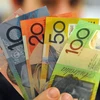 Đồng đôla Australia tại Sydney. (Nguồn: AFP/TTXVN) 
