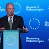 Cựu Thị trưởng New York, tỷ phú Michael Bloomberg. (Nguồn: AFP/TTXVN) 