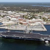 Căn cứ hải quân Pensacola ở bang Florida, Mỹ. (Nguồn: AFP/TTXVN) 