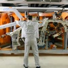 Nhân viên làm việc trong một nhà máy sản xuất xe Audi ở Đức. (Nguồn: Bloomberg/Getty Images) 