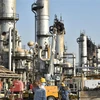Nhà máy lọc dầu của Tập đoàn Dầu mỏ quốc gia Saudi Aramco, Saudi Arabia. (Nguồn: AFP/TTXVN) 