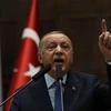 Tổng thống Thổ Nhĩ Kỳ Tayyip Erdogan. (Nguồn: AFP/TTXVN) 