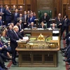 Thủ tướng Anh Boris Johnson phát biểu tại phiên họp Hạ viện ở London ngày 20/12/2019. (Nguồn: AFP/TTXVN) 