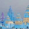 Hình ảnh rực rỡ Lễ hội Băng đăng quốc tế Cáp Nhĩ Tân lớn nhất thế giới